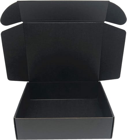 Verzenddozen Karton - Verpakking Dozen - Kleine Zendingen - Stevig Golfkarton - 10 Stuks - Zwart