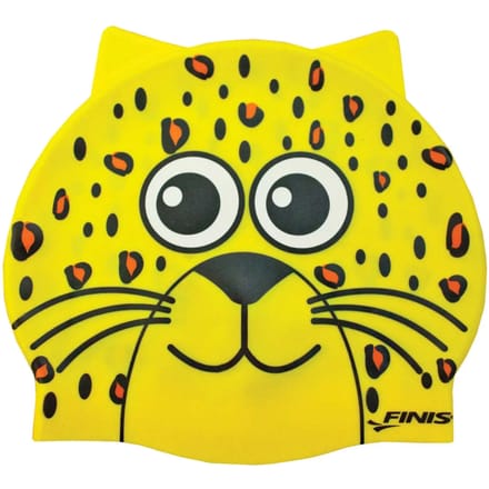 Kinderbadmuts Finis Head Leopard
