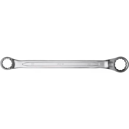 MJW Ringsleutel 20x22mm 12-kant Afgebogen CrV DIN 838