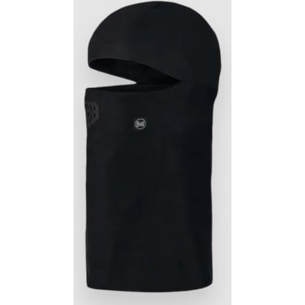 BUFF® Thermonet Hinged Balaclava SOLID BLACK - Balaclava - Kids