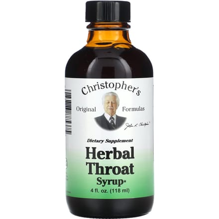 Christopher'S Originele Formules, Kruidenkeelsiroop, 118 Ml (4 fl oz)