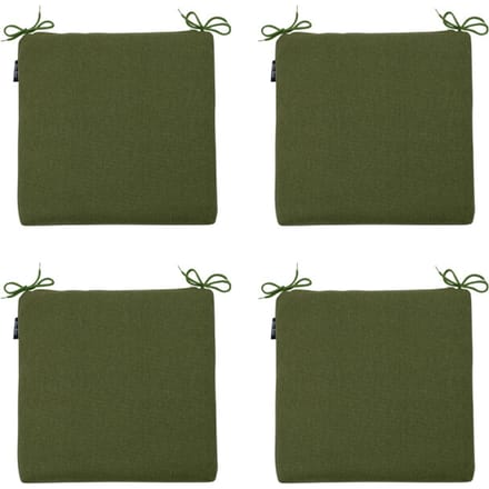 Madison - Zitkussen Moss green canvas eco+ - Ca. 40x40 cm - Set van 4