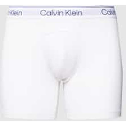 Boxershort met labeldetail