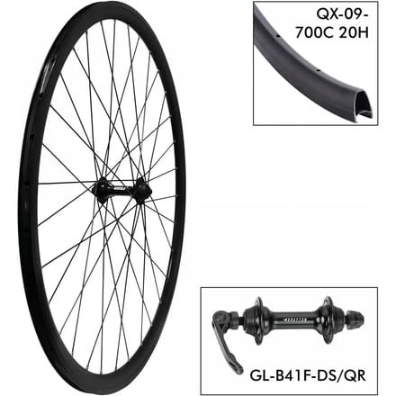Fietswiel Krayton D. QX-09 36H - B41F 9x100 V-Brake
