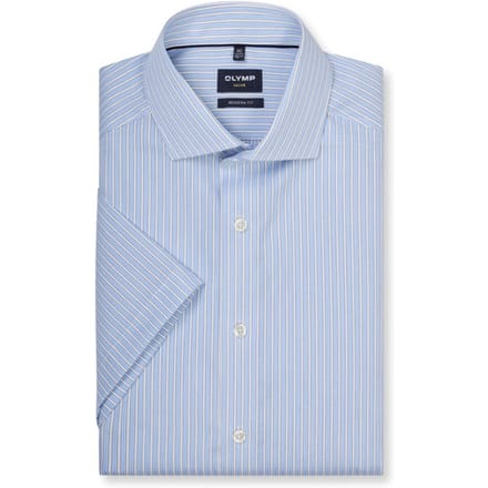 OLYMP Luxor Overhemd, Modern Fit, Royal Kent, Bleu
