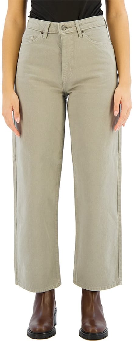 Dockers High Waist Straight Cut Spijkerbroek Beige 30 Vrouw
