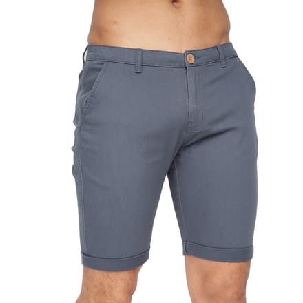 Crosshatch Heren Sinwood Chino Shorts (Benzine)