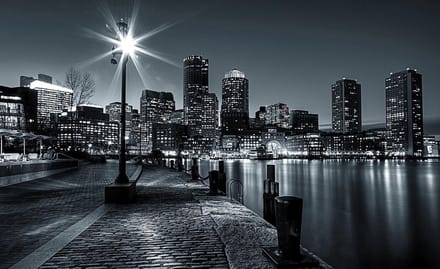 City Skyline Photo Wallcovering