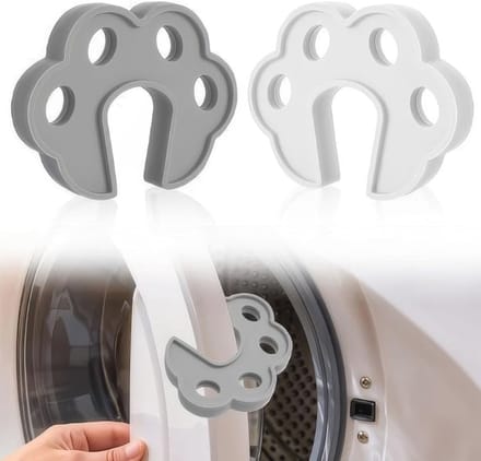 Siliconen Wasmachine Deurstopper 2 Stuks - Flexibele Deurbeugel voor Vingerbescherming en Schimmelpreventie