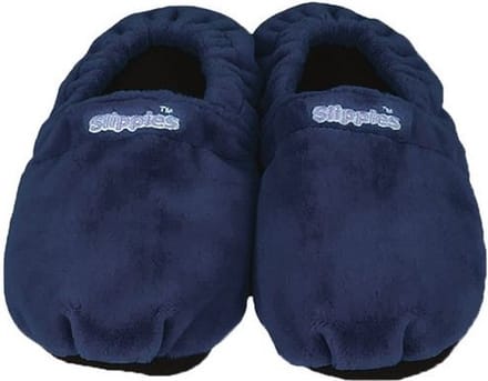 Warmies Slippies maat 8-11 (41-45) donker blauw 1 Paar