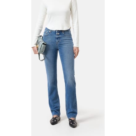 Closed Jaylen Mid Blue Maat: W26L32 | Skinny Broeken Outlet | Dames | Blauw
