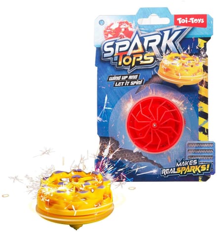 Fun Opwindtol Sparks met Vuursteen