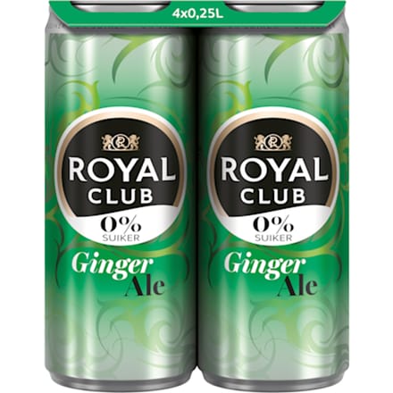 Ginger ale 0% suiker