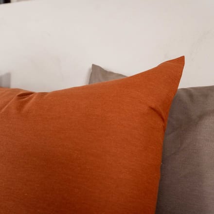 Kayori Kai Kussensloop - 60x70cm Set van 2 - 100% Katoen - Zacht - Caramel