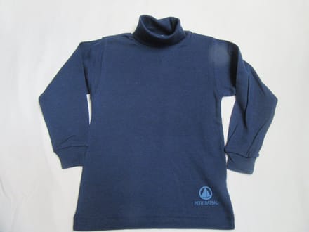 petit bateau , trui, coltrui ,sous pull , marine , 2 jaar 86