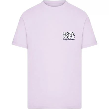 Mister Tee - City Race Unleashed Power Heren Tshirt - M - Lila