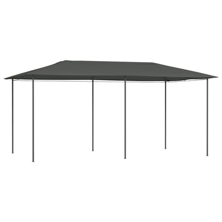 vidaXL - Prieel - 160 - g/m² - 2,98x5,3x2,59 - m - antracietkleurig