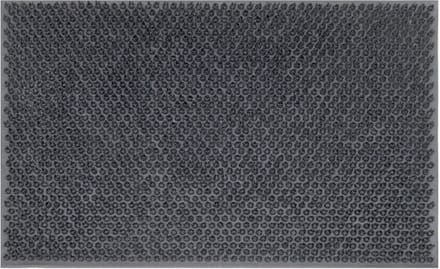 Deurmat Buiten 40x60 cm – Rubberen Buitenmat – Antislip Rubber Mat – Grijs