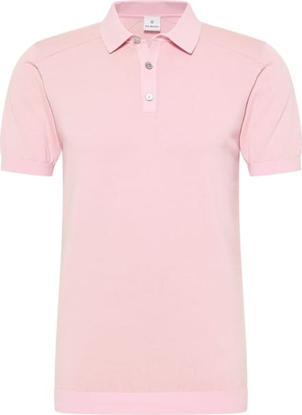 Blue Industry Knitted Poloshirt Roze - Maat L - Heren