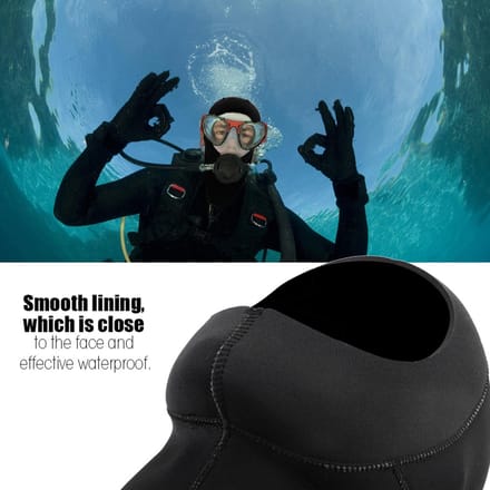 3 Maten Keepdiving 3MM Neopreen Warme Scuba Duiken Snorkelen Muts Kap Watersport Accessoire L