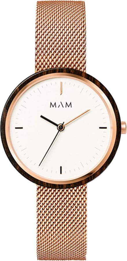 Montre MAM MAM664. Quartz, Couleur blanche. Unisexe. beige