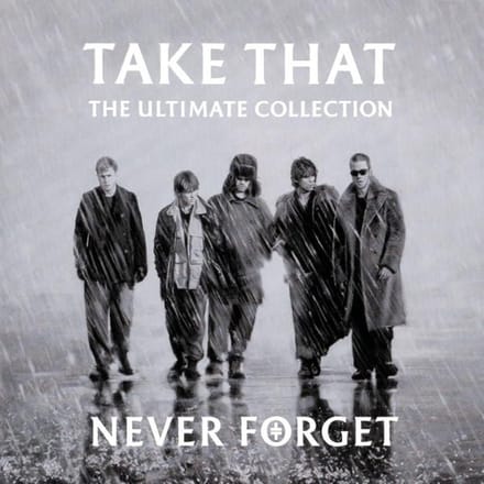 CD TAKE THAT - Never Forget: The Ultimate Collecti 82876748522 RCA 2005 Europa Dans & Electronica Gebruikt gray
