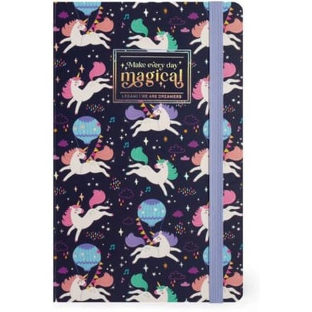 Legami notitieboekje a5 blanco - unicorn