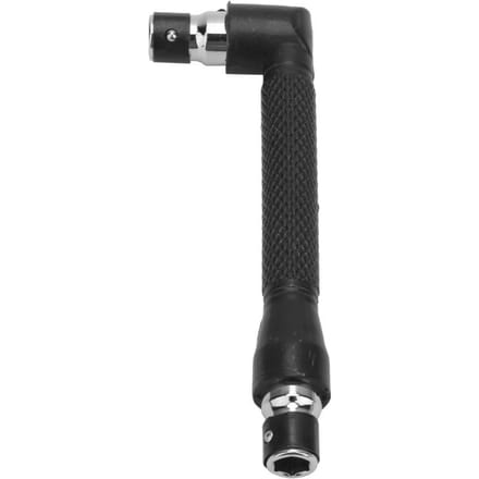 14 Mini Type L Double Tête Acier Galvanisé Embout de Tournevis Douille Clé Outil black