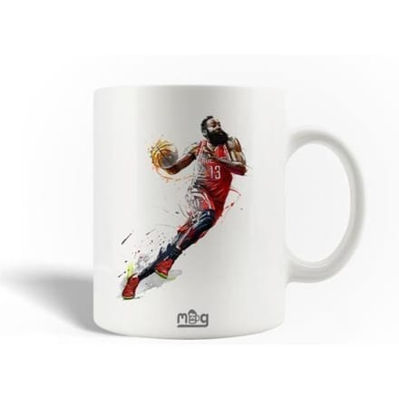 mok - NBA - James Harden - Keramiek - 30cl - Vaatwasmachinebestendig