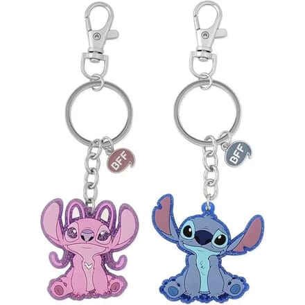 Sleutelhanger Peers Hardy Disney Angel &38; Stitch (x2)