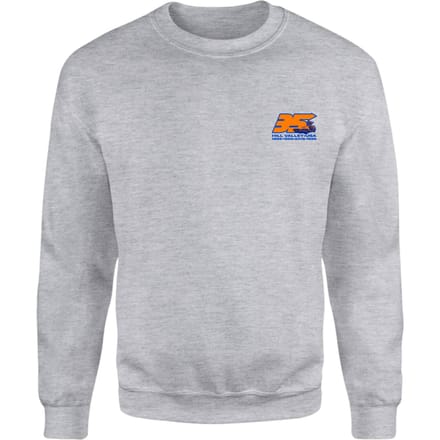 Back To The Future 35 Hill Valley Front Sweatshirt - Grey - XXL