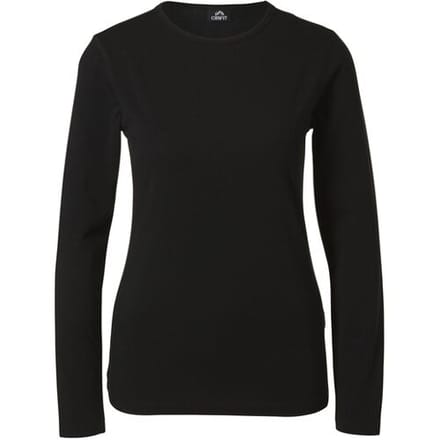 CRIVIT Thermoshirt met merinowol (M(40/42) Dames, Zwart)