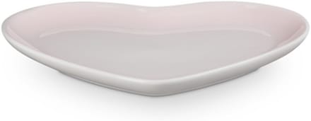 Le Creuset - Bord - Hart - Shell Pink - 23cm