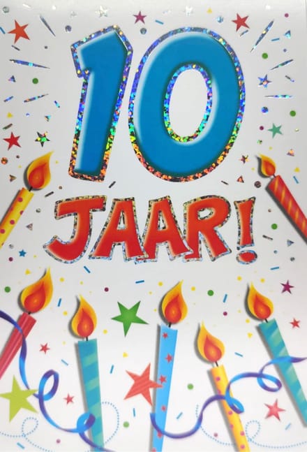 Kaart - That funny age - 10 jaar -TFA013