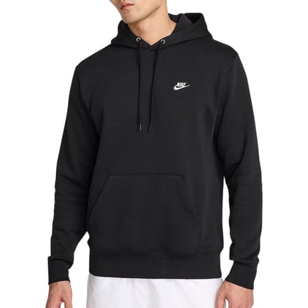 Nike Club Pullover Fleece Hoody Zwart K010