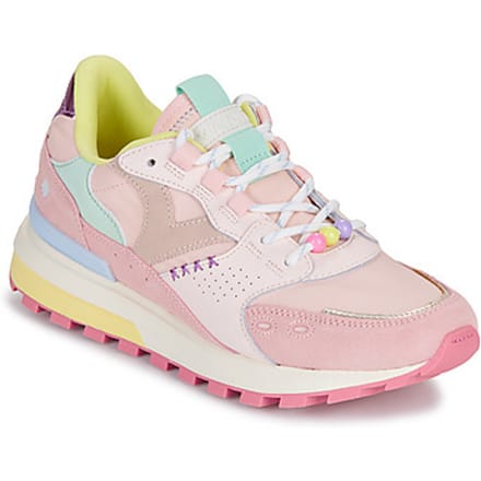 Nylon en suede sneakers voor dames Victoria Luna