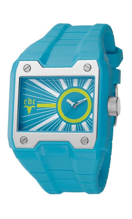 EDC by Esprit EE100311003 horloge - Gun Powder-Glowing Blue