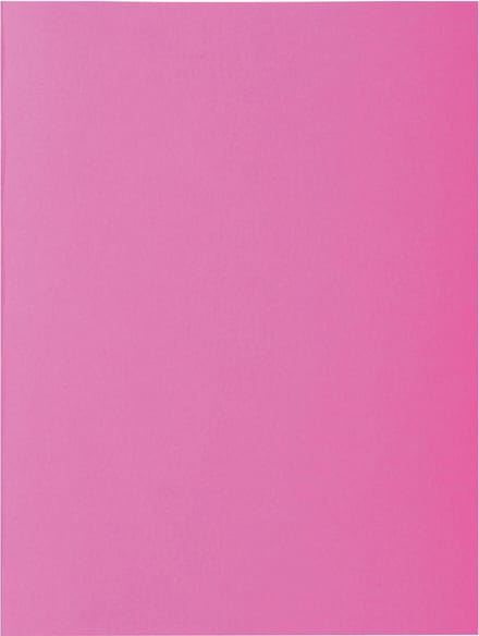 Exacompta 10x ROCK''S 210 Pak van 10 dossiermappen 210g/m2 24x32cm voor A4. - Roze - 217120E