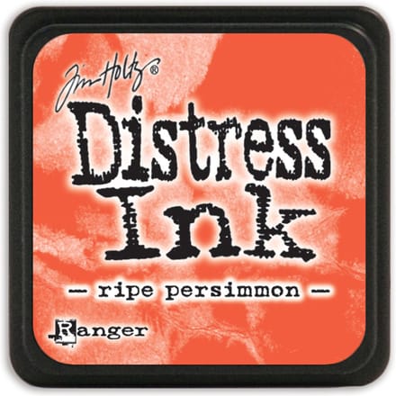 Tim Holtz - Ranger Distress Stempelkussen - Mini ink pad - Ripe persimmon - TDP40118