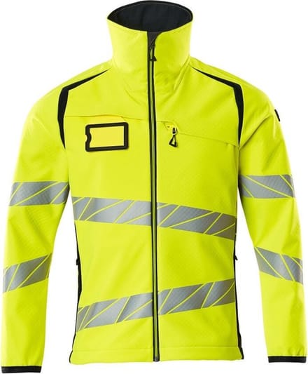 Mascot Accelerate Safe Softshell Jas 19002 - Mannen - Geel/Navy - L