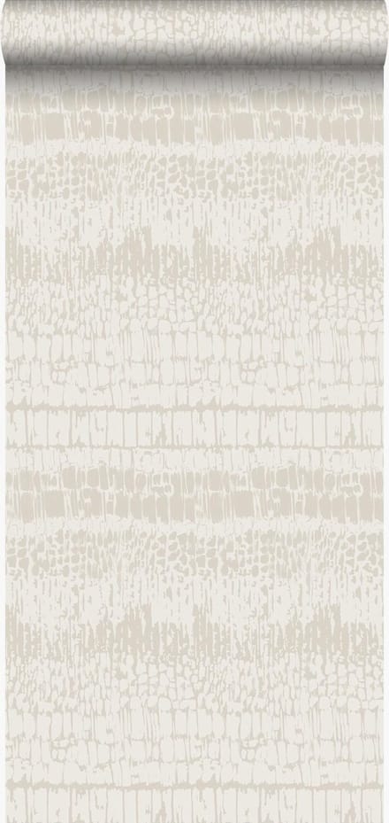 Origin Wallcoverings behang dierenhuid gebroken wit - 53 cm x 10.05 m - 346649