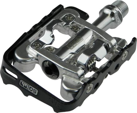 SQlab Trekking pedalen 502 Active XL - Knievriendelijk - Natuurlijke voetpositie - + 15 mm - Zwart