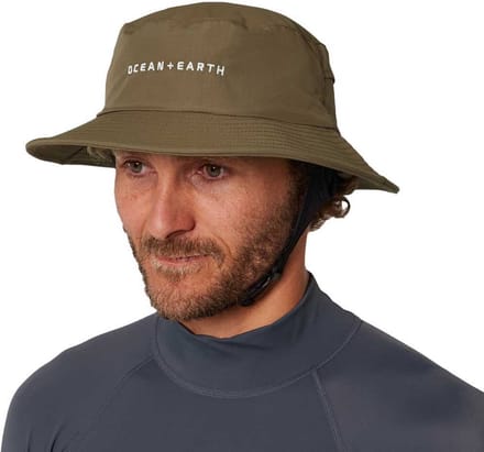 Ocean & Earth Bingin Soft Peak Surf Hoed Groen M