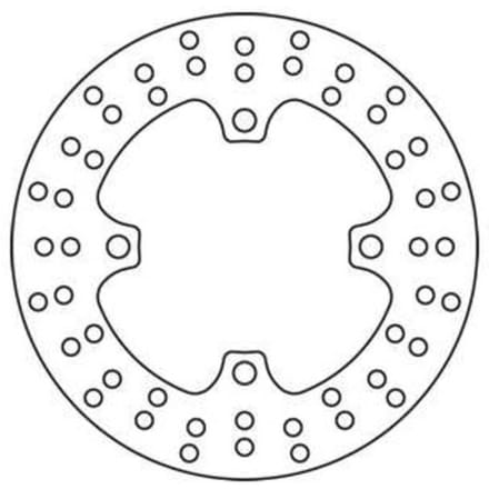 Remschijf TRW MOTO MST366