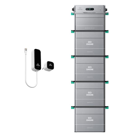 Zendure SolarFlow 1600 AC+ - SolarFlow 1600 AC+ & Slimme Meter P1 / 4*AB2000X (7.68 kWh)