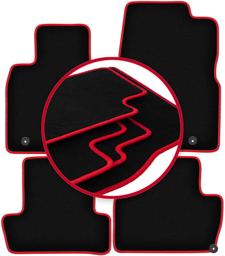 CARLUX-RED automatten voor: Mazda MX-30 crossover (2020-)
