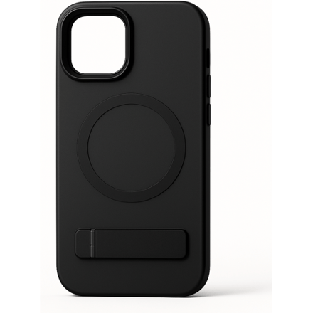 Coverzs Matte MagSafe case geschikt voor iPhone 15 Pro – Zwart