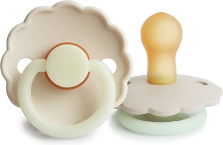 Frigg - daisy night - fopspeen latex - cream - t1
