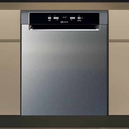 Bauknecht B0U D651A X | Onderbouw vaatwasser | RVS | Klasse B