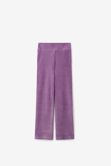 Sissy-Boy - Paarse rib flared legging